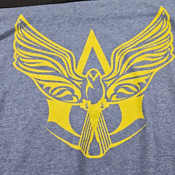 Assassins Creed Black Flag Shirt Long Sleeve Mens 3X - Picture 4 of 10